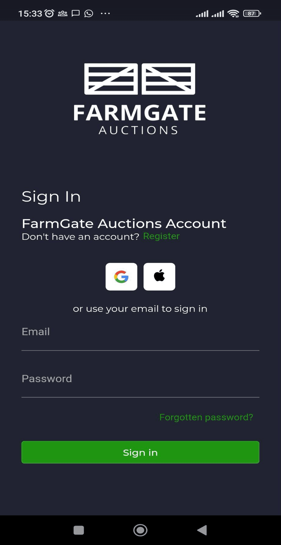 snippet FARMGATE